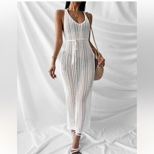 Long swimsuit coverup